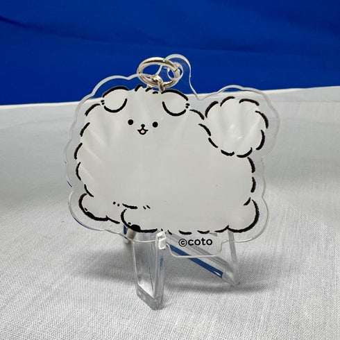 『ゆるほわポメラニアン』アクリルキーホルダー1