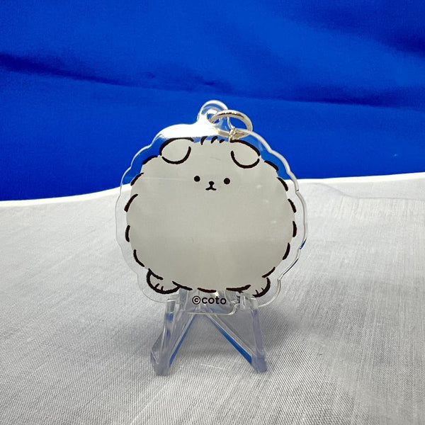 『ゆるほわポメラニアン』アクリルキーホルダー3