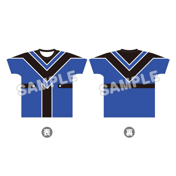 『戦隊大失格』フルグラフィックTシャツ/ブルーキーパー