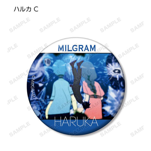『MILGRAM -ミルグラム-』トレーディング MV 缶バッジ ハルカ『弱肉共食』(単位/BOX)【202601再販】