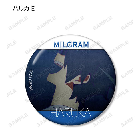 『MILGRAM -ミルグラム-』トレーディング MV 缶バッジ ハルカ『弱肉共食』(単位/BOX)【202601再販】