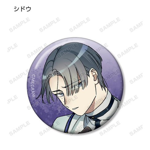 『MILGRAM -ミルグラム-』トレーディング MV 缶バッジ『アンダーカバー』 vol.2(単位/BOX)【202601再販】