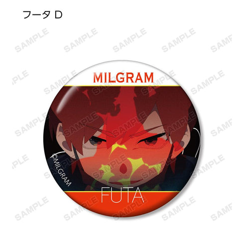 『MILGRAM -ミルグラム-』トレーディング MV 缶バッジ フータ 『事変上等』(単位/BOX)【202601再販】