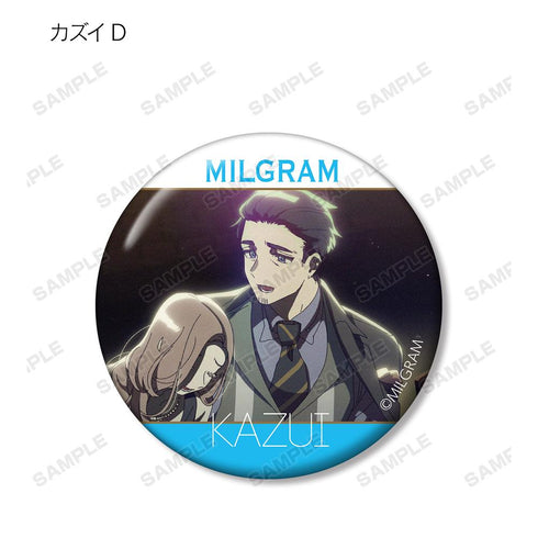 『MILGRAM -ミルグラム-』トレーディング MV 缶バッジ カズイ『half』(単位/BOX)【202601再販】