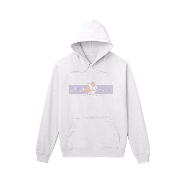 『夏目友人帳』ニャンコ先生 lette-graph パーカー 菫メンズ【202602再販】