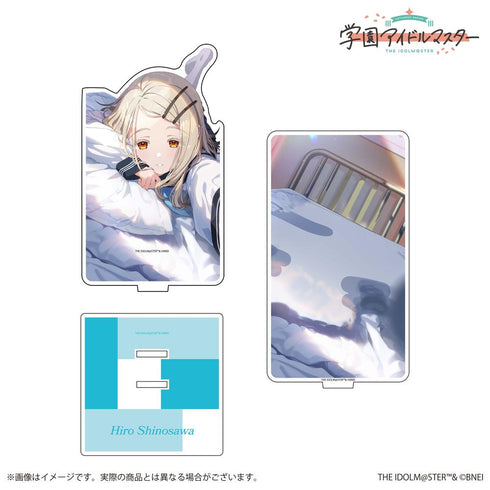 The iDOLM@STER Cinderella Girls Official Double-Layer Acrylic Stand "Scenery" by Hiro Shinozawa