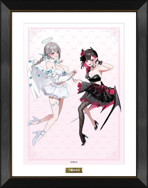 『千種みのり』描き下ろし複製原画【天使&悪魔ver.】