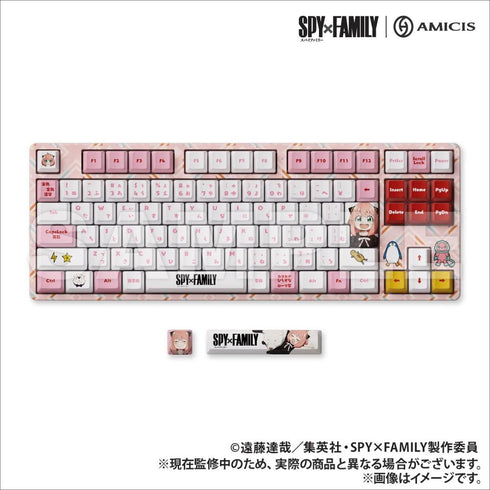 『SPY×FAMILY|AMICIS』ゲーミングキーボード 日本語配列 TKL