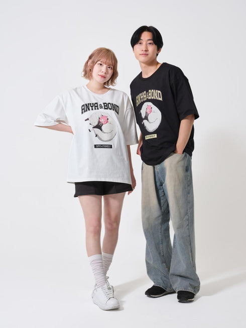 『SPY×FAMILY|AMICIS』お昼寝 Tシャツ Black Mサイズ