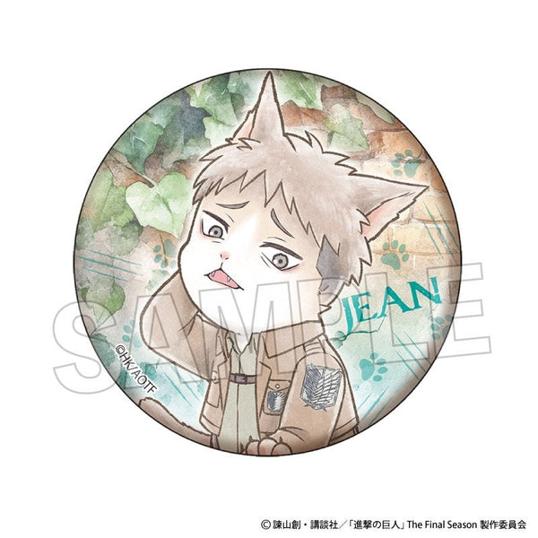 Attack on Titan Survey Corps Cat Pin Badge: Jean