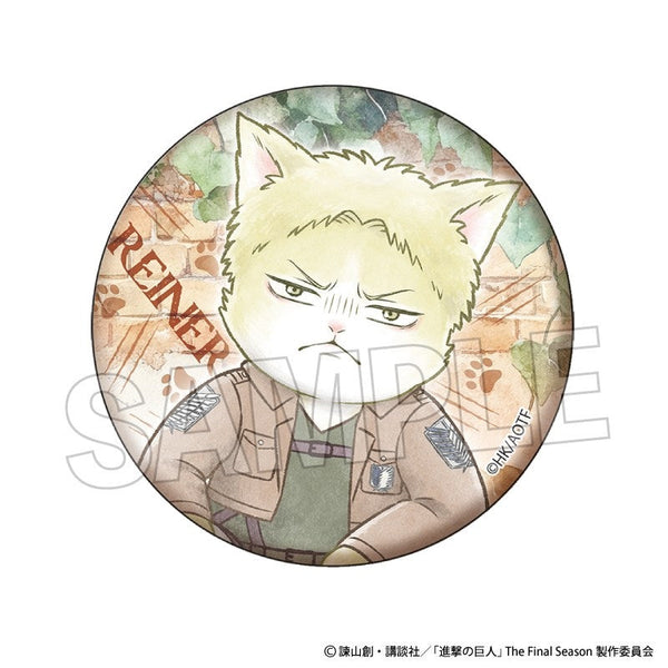 Attack on Titan Survey Corps Cat Pin Badge: Livaine