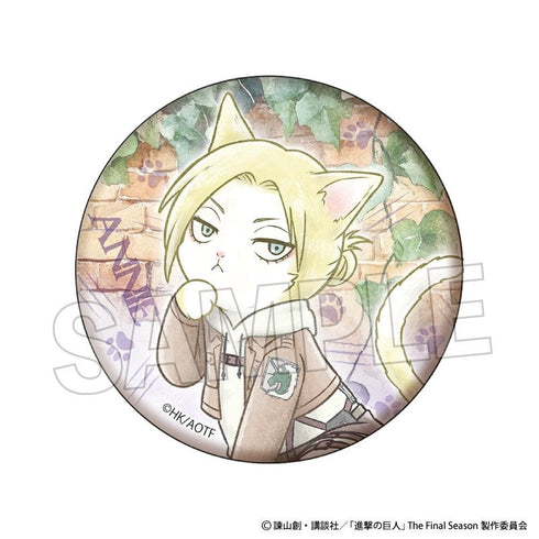 Attack on Titan: Military Police Cat Pin Badge