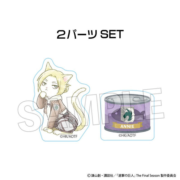 Attack on Titan: Military Police Cat Stackable Blocks Mini Anime