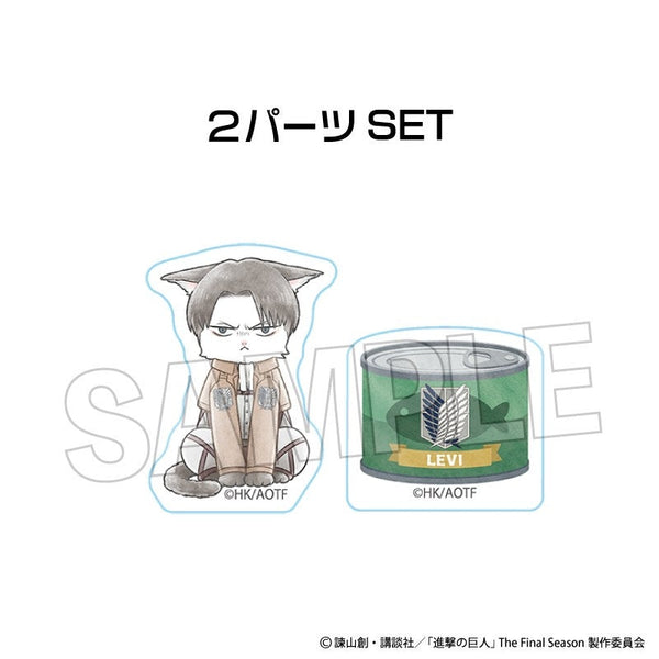 Attack on Titan Survey Corps Cat Stackable Blocks Mini Levi