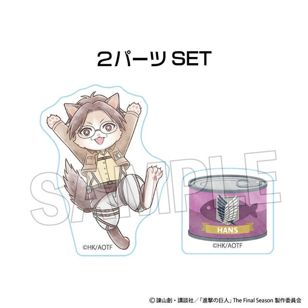 Attack on Titan Survey Corps Cat Stackable Blocks Mini Hanji