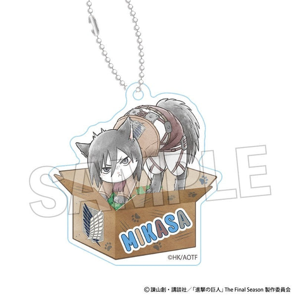 Attack on Titan Survey Corps Cat Name Keyholder Mikasa