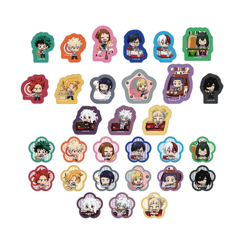 『僕のヒーローアカデミア』集合 ちびキャラ アトラクションver. フレークシール