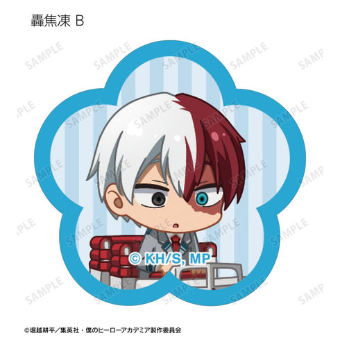『僕のヒーローアカデミア』集合 ちびキャラ アトラクションver. フレークシール