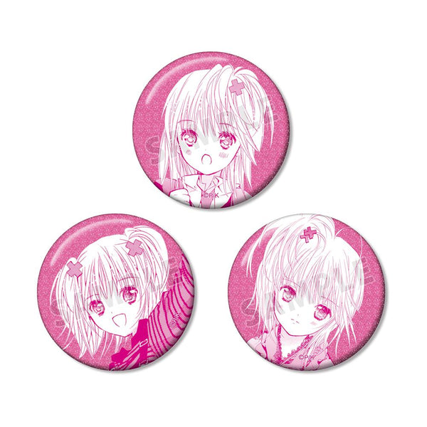 『しゅごキャラ!』日奈森 あむ 原作コマグリッター缶バッジ3個セット【202601再販】