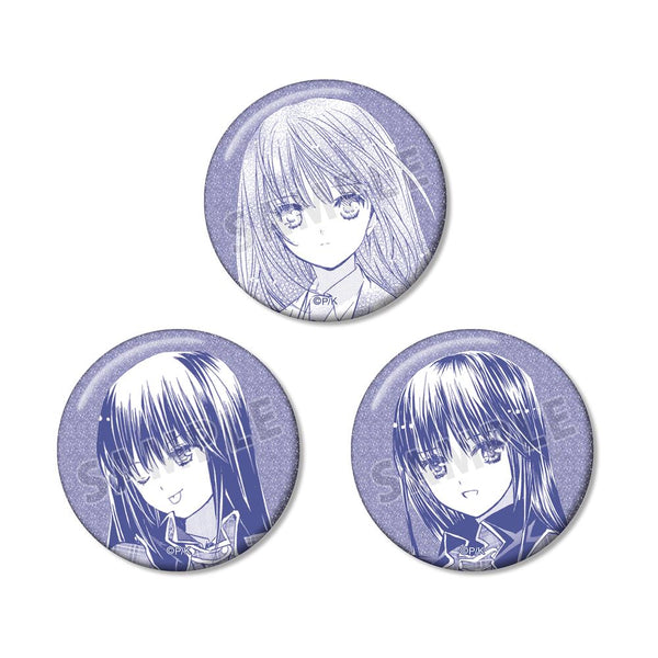 『しゅごキャラ!』藤咲 なぎひこ 原作コマグリッター缶バッジ3個セット【202601再販】