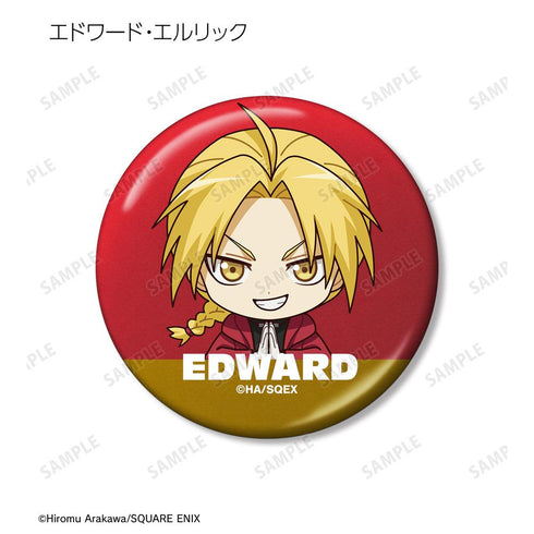『鋼の錬金術師』トレーディング ちびキャラ メタリック缶バッジ(単位/BOX)