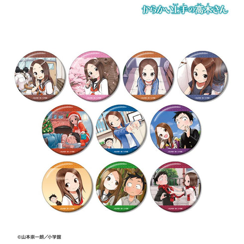 『からかい上手の高木さん』トレーディンググリッター缶バッジ(単位/BOX)