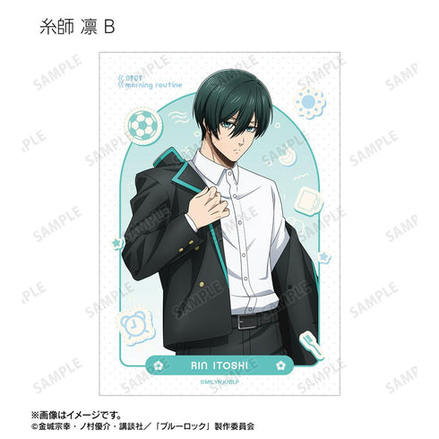 『ブルーロック』描き下ろし モーニングルーティンver. トレーディングブロマイド(単位/BOX)【202601再販】