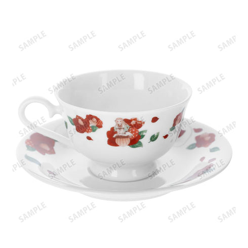 『ショート放課後少年花子くん』花子くん&八尋寧々 Botania カップ&ソーサー