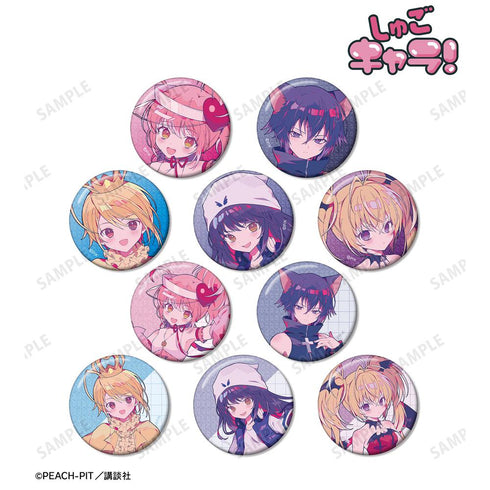 『しゅごキャラ!』夢ノ内さんイラスト キャラなりver. トレーディンググリッター缶バッジ(単位/BOX)【202601再販】