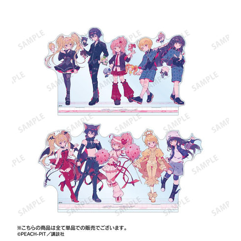 『しゅごキャラ!』夢ノ内さんイラスト 集合 キャラなりver. BIGアクリルスタンド【202601再販】