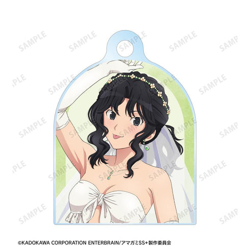 『アマガミSS+plus』描き下ろし 棚町 薫 ウェディング水着ver. 2連ワイヤーアクリルキーホルダー【202602再販】
