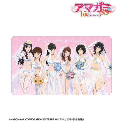 『アマガミSS+plus』描き下ろし 集合 ウェディング水着ver. マルチデスクマット【202602再販】