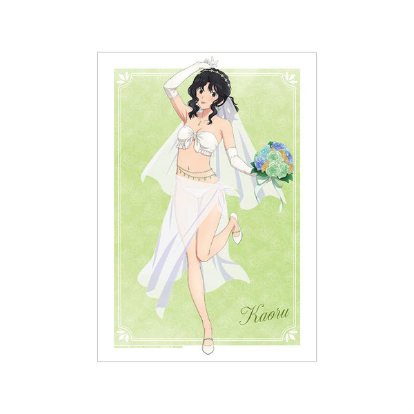 『アマガミSS+plus』描き下ろし 棚町 薫 ウェディング水着ver. A3マット加工ポスター【202602再販】