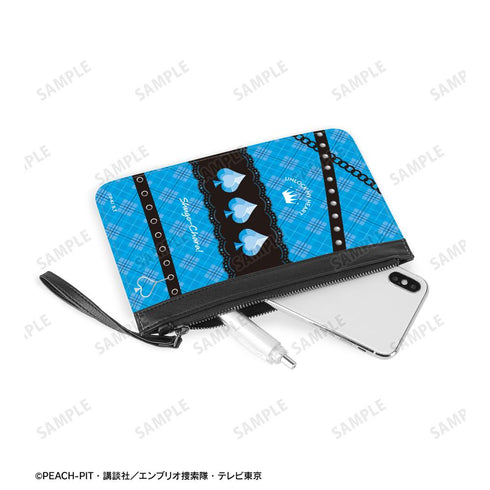 『しゅごキャラ!』ミキ しゅごたま風 PUレザーフラットポーチ【202601再販】