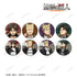 Attack on Titan Original Illustration Werewolf Ver. Trading Glitter Pin Badge (Unit/BOX)