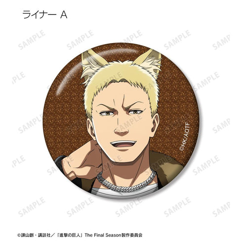 Attack on Titan Original Illustration Werewolf Ver. Trading Glitter Pin Badge (Unit/BOX)