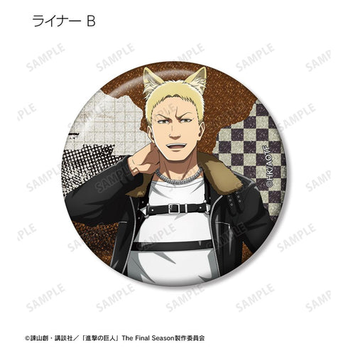 Attack on Titan Original Illustration Werewolf Ver. Trading Glitter Pin Badge (Unit/BOX)