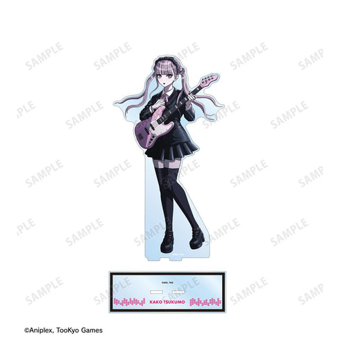 『HUNDRED LINE -最終防衛学園-』描き下ろし 九十九過子 ロックバンドver. 特大アクリルスタンド【202602再販】