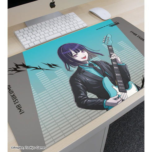 『HUNDRED LINE -最終防衛学園-』描き下ろし 九十九今馬 ロックバンドver. マルチデスクマット【202602再販】