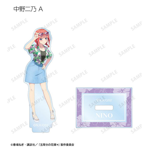 『The Quintessential Quintuplets*』Newly Drawn Aloha Shirt Ver. Trading Acrylic Stand (Unit/BOX)