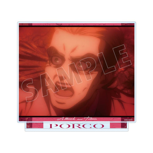 『進撃の巨人』ポルコ 場面写BIGアクリルスタンド【202601再販】