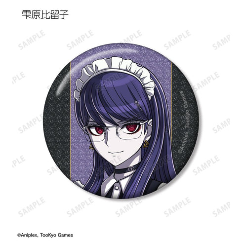 『HUNDRED LINE -最終防衛学園-』描き下ろし メイド&執事ver. トレーディンググリッター缶バッジ(単位/BOX)【202602再販】