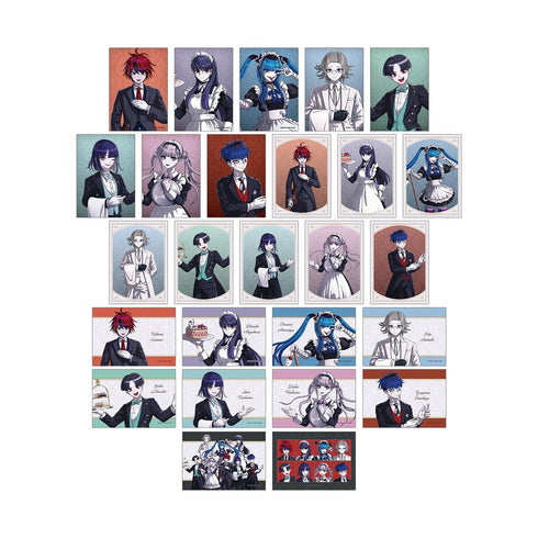 『HUNDRED LINE -最終防衛学園-』描き下ろし メイド&執事ver. トレーディングブロマイド(単位/BOX)【202602再販】