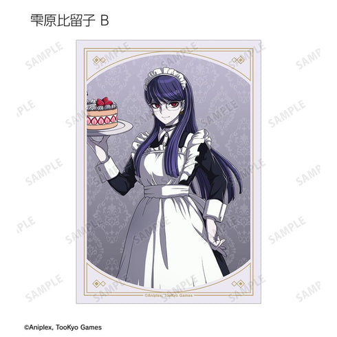 『HUNDRED LINE -最終防衛学園-』描き下ろし メイド&執事ver. トレーディングブロマイド(単位/BOX)【202602再販】