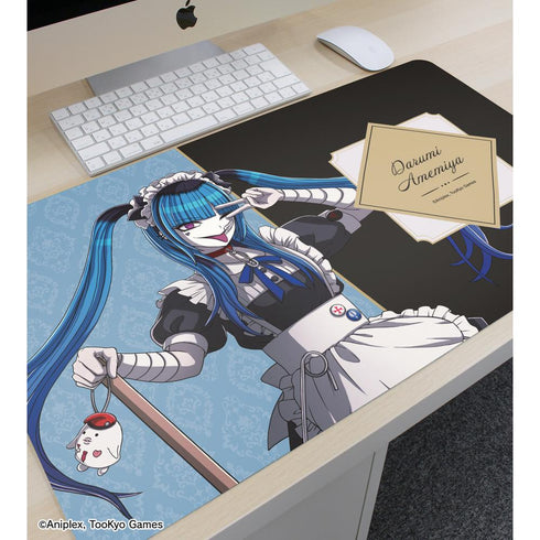 『HUNDRED LINE -最終防衛学園-』描き下ろし 飴宮怠美 メイドver. マルチデスクマット【202602再販】