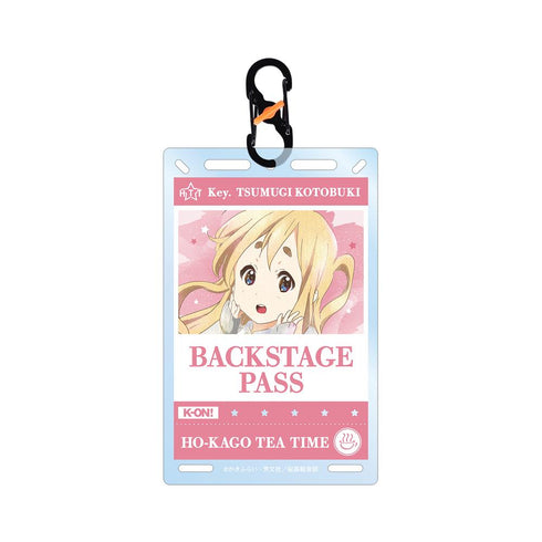 『けいおん!』琴吹 紬 Ani-Art aqua label バックステージパス風カラビナ付きカード型アクリルキーホルダー【202602再販】