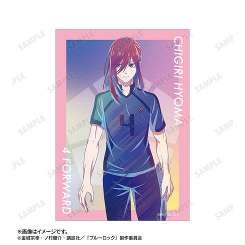 『ブルーロック』描き下ろし 千切 豹馬 試合前の準備中ver. Ani-Art clear label ブロマイド2枚セット【202601再販】