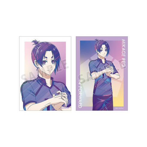 『ブルーロック』描き下ろし 御影 玲王 試合前の準備中ver. Ani-Art clear label ブロマイド2枚セット【202601再販】