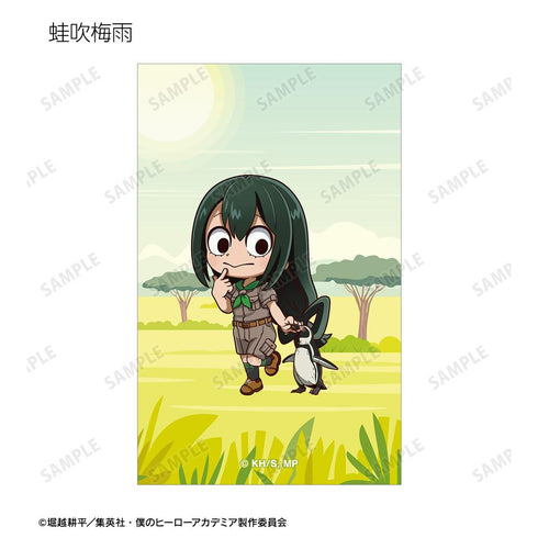 『僕のヒーローアカデミア』トレーディング ちびキャラ 動物とのふれあいver. ビジュアルカード(単位/BOX)