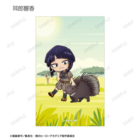 『僕のヒーローアカデミア』トレーディング ちびキャラ 動物とのふれあいver. ビジュアルカード(単位/BOX)